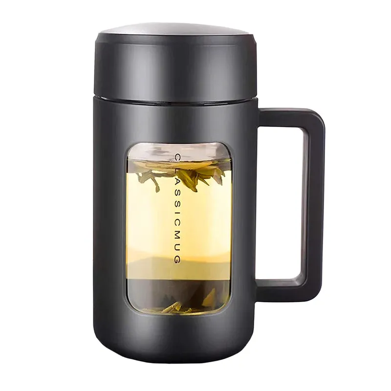 Gourde en Verre Mug Infuseur