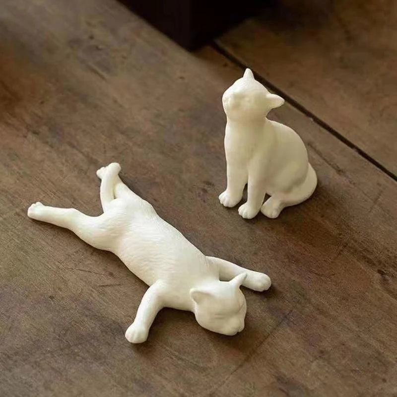 Mascottes de thé chat