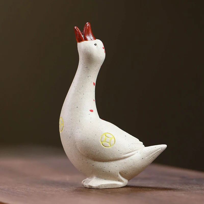 Mascottes de thé piegon blanc