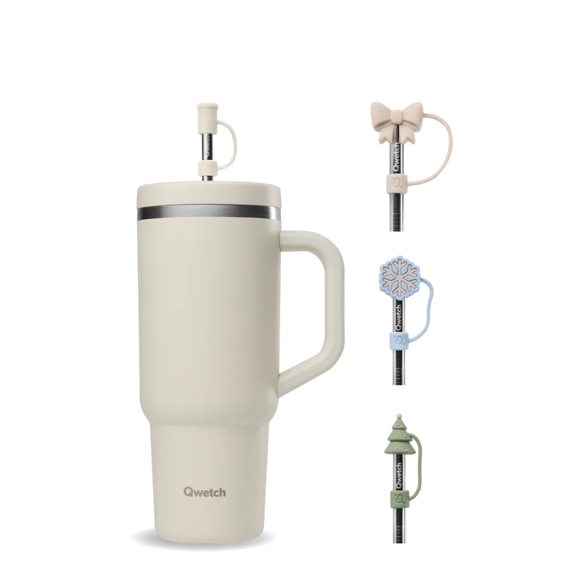 Kit Embouts paille Hiver - Travel Cup Sable
