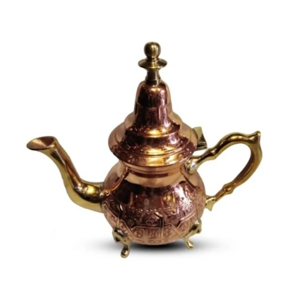 THÉIÈRE MAROCAINE EN CUIVRE