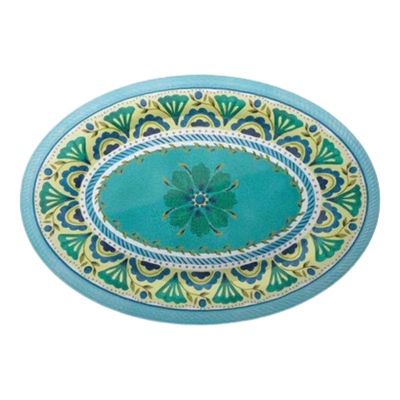 Plateau ovale mélamine 52 cm - London