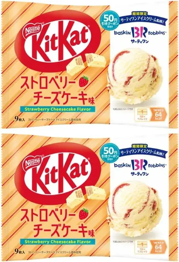 Kit Kat Strawberry Cheesecake Chocolate 2 packs