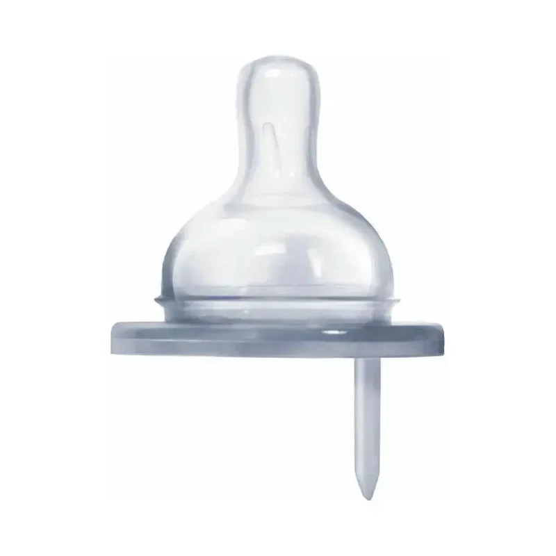 Lot de 2 tétines sans BPA en silicone Pura