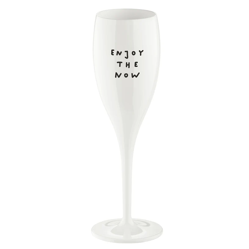 Glas mit Druck CHEERS No. 1 ENJOY THE NOW