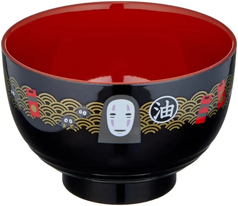 Skater Japanese Plastic Bowl Kaonashi No Face Spirited Away Design N2-A