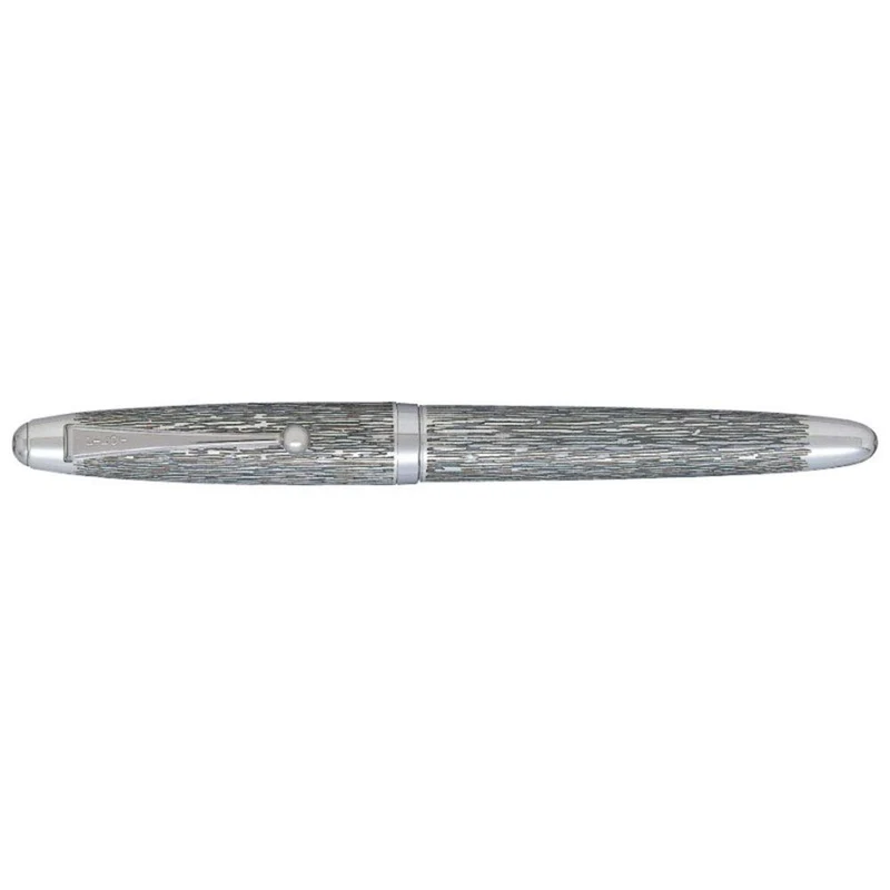 Pilot Silver Tsumugi Medium Point Fountain Pen FK-5Ms-Tu-M Pilot Series