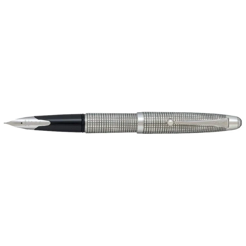 Pilot Medium Point Silvern Lattice Fountain Pen FK-5MS-KO-M