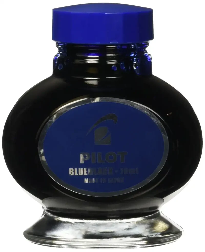 Pilot Blue Black Fountain Pen Ink High-Quality Ink-70-BB 70ml Bottle