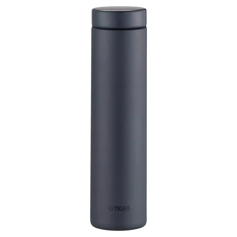Tiger Stainless Steel Vacuum Flask - 600ml Insulated Water Bottle Hot & Cold Black