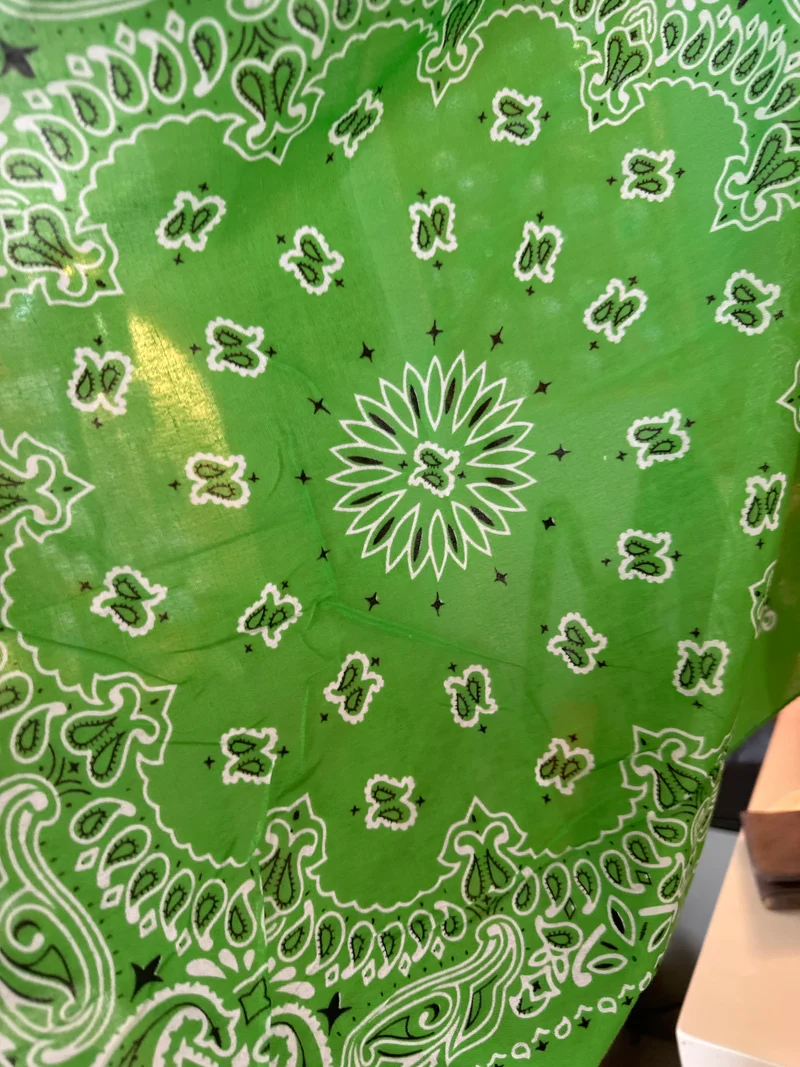 Bandana vert atoll Palm
