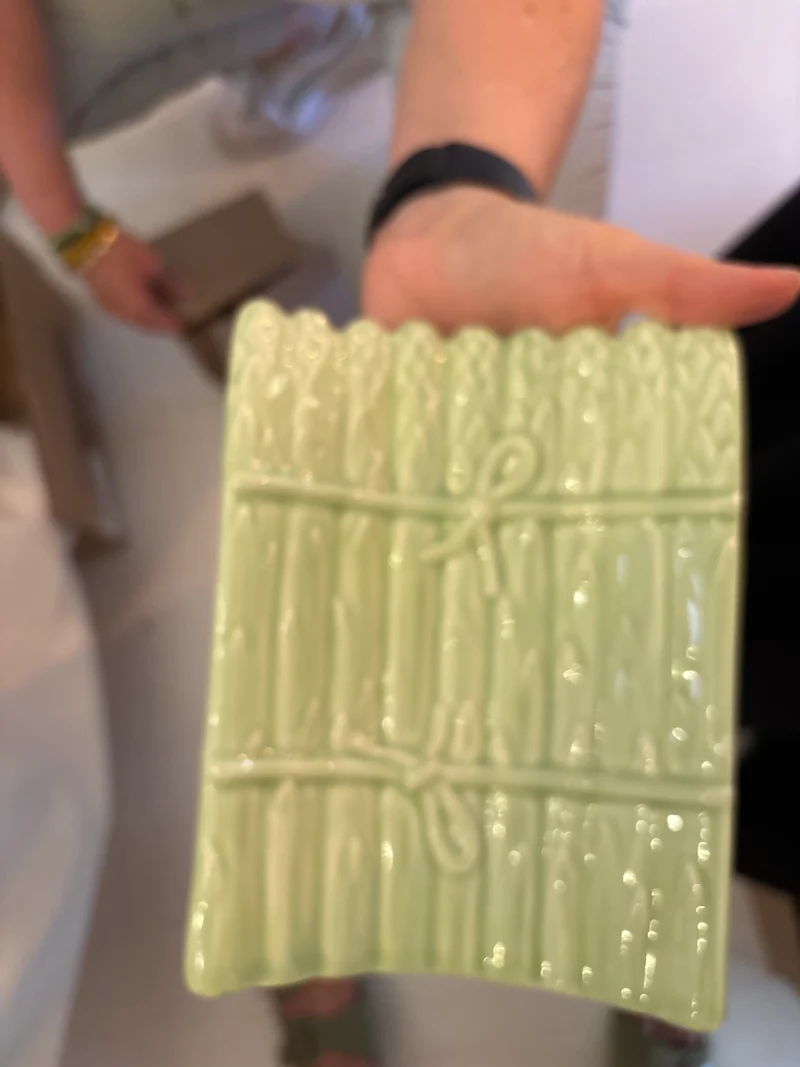 Plat service asperges