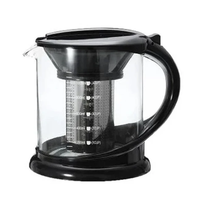 THÉIÈRE EN VERRE MODERNE GRANDE CAPACITÉ