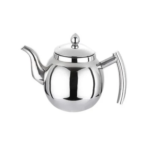 THÉIÈRE INOX AVEC FILTRE (1L)