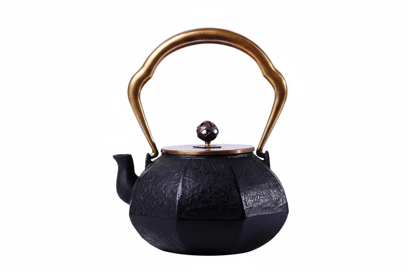 THÉIÈRE EN FONTE ORIENTALE