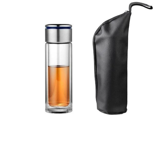 THÉIÈRE NOMADE PORTABLE EN VERRE