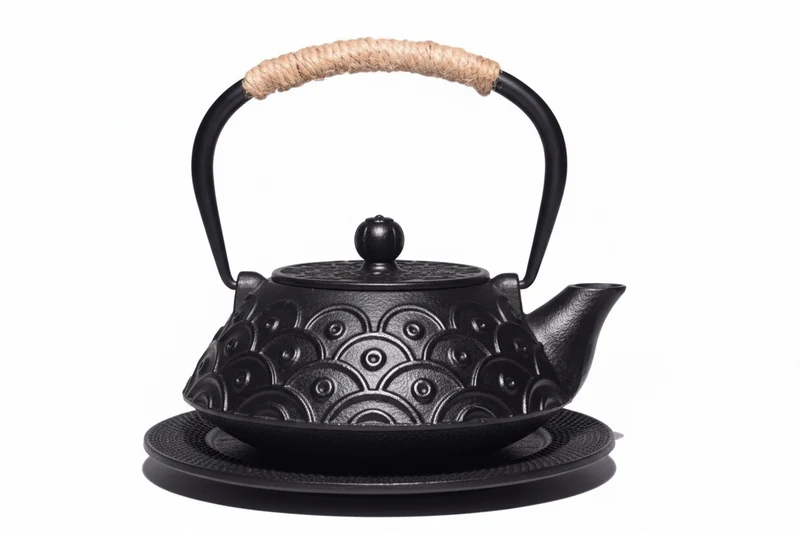 THÉIÈRE EN FONTE DESIGN (GRANDE CAPACITÉ)