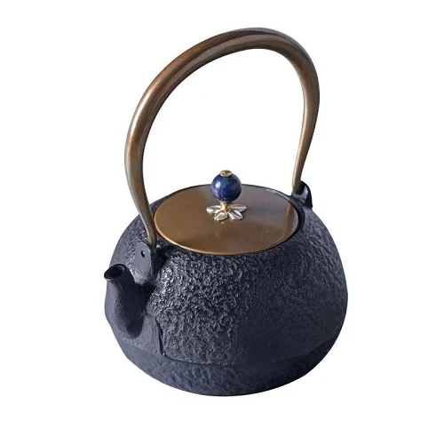 THÉIÈRE EN FONTE RONDE