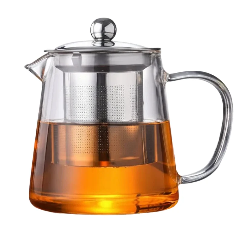 THÉIÈRE EN VERRE AVEC FILTRE INOX FLORENCE