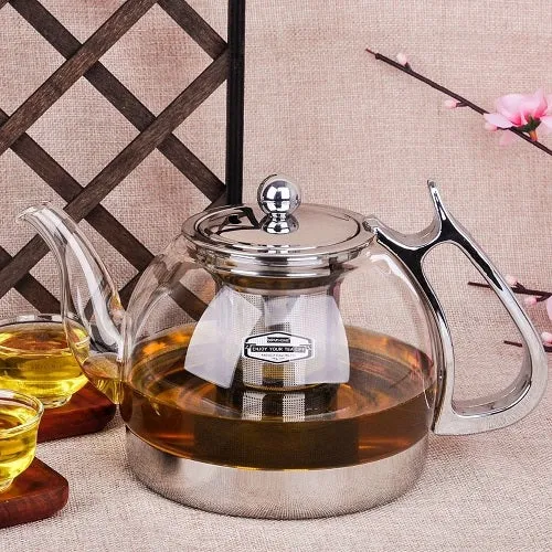 THÉIÈRE EN VERRE À INDUCTION