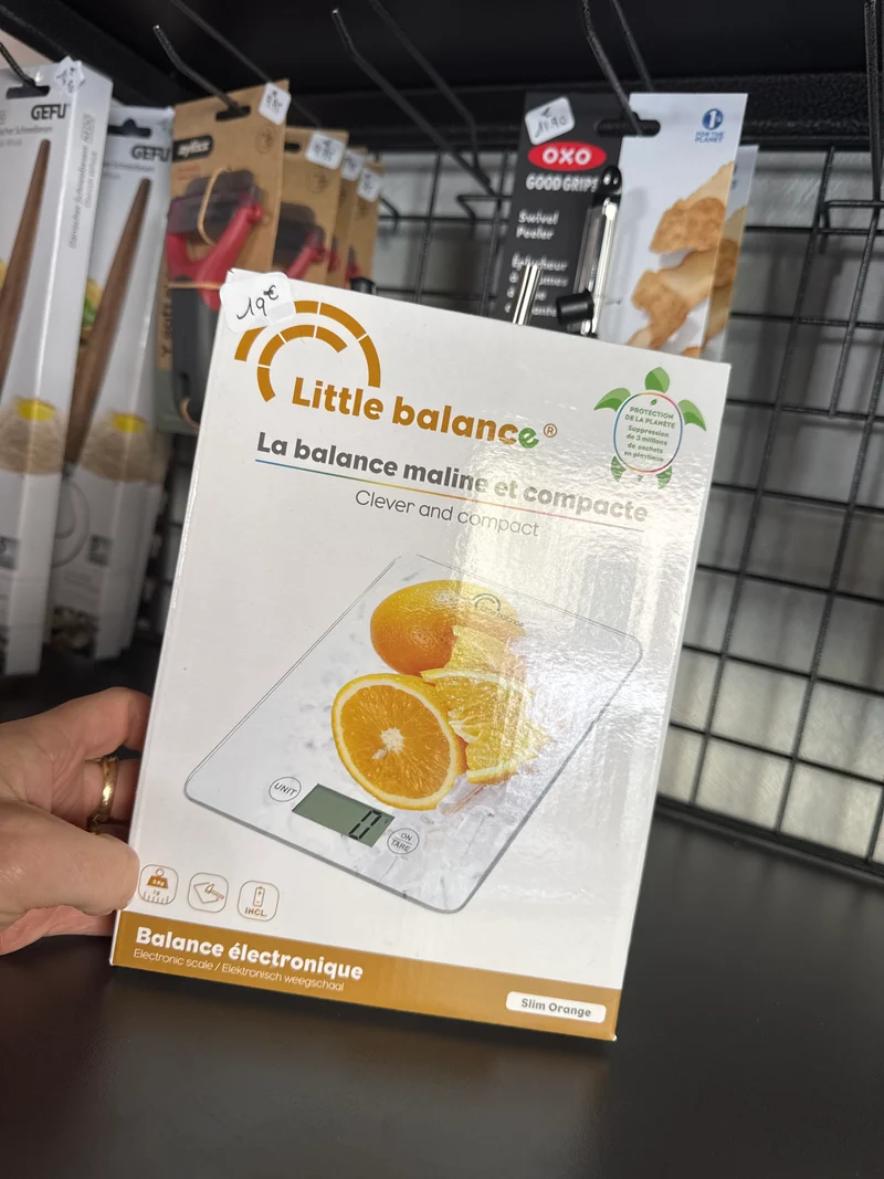 Balance électronique, citron, Bastide