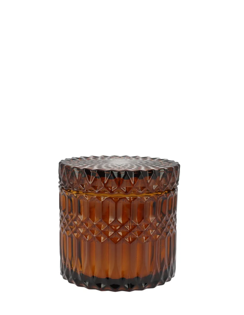 Bougie Facette Ambre 360g Bois Mystique