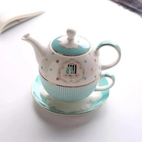 THÉIÈRE SOLITAIRE ENSEMBLE THÉIÈRE ET TASSE INDIVIDUELLE