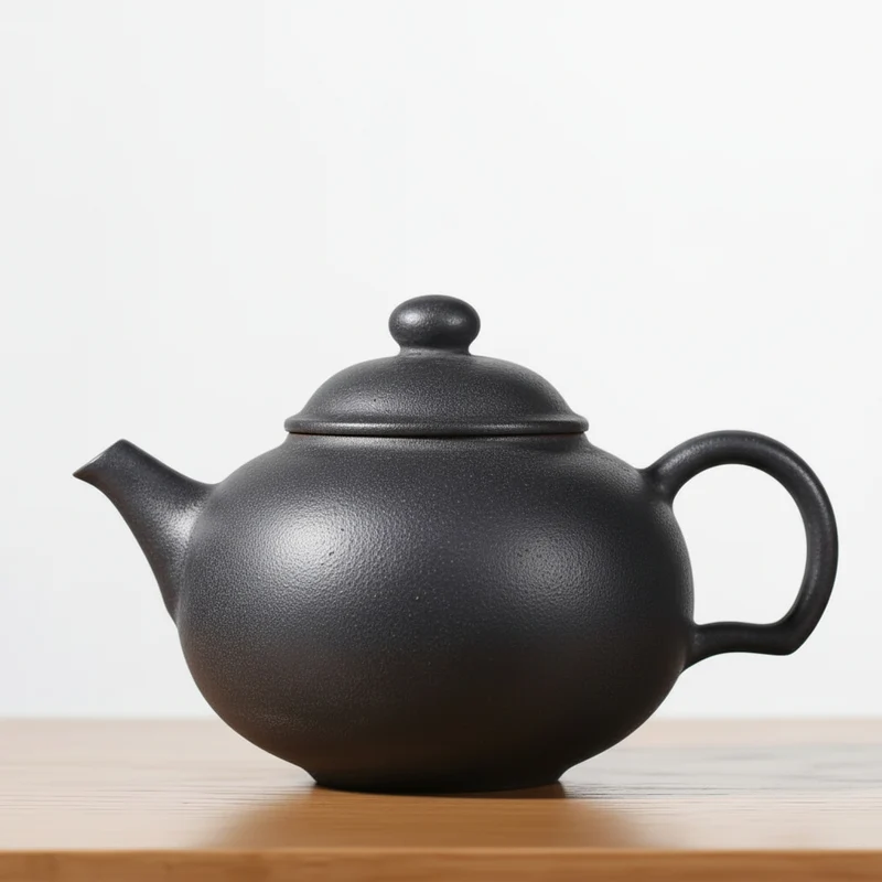 THÉIÈRE EN CÉRAMIQUE CHINOISE ARTISANALE EN POIRE