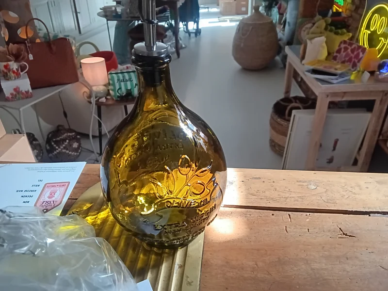 huilier verre vert