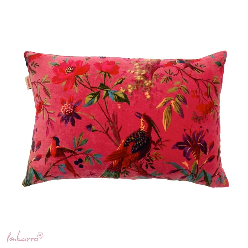 Coussin Paradise L Cerise rectangle