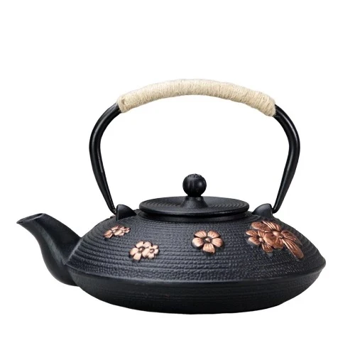 THÉIÈRE EN FONTE (STYLE JAPONAIS) FLEUR DE JASMIN