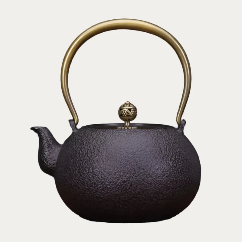 THÉIÈRE EN FONTE CHINOISE ANCIENNE