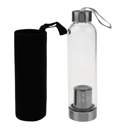 BOUTEILLE INFUSEUR À THÉ EN VERRE