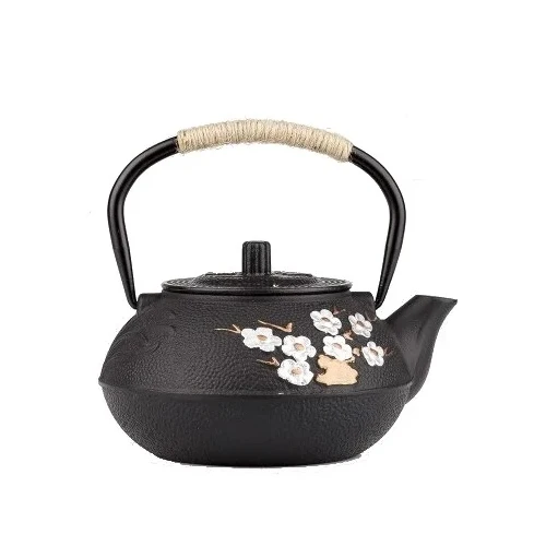 THÉIÈRE EN FONTE (STYLE JAPONAIS) JOIE DE VIVRE (AVEC FILTRE)