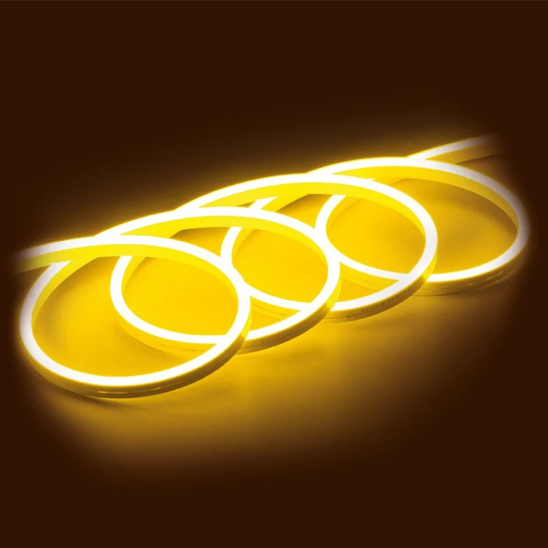 Lotronic - Bande LED IP65 Néon - Blanc Chaud - 5 m