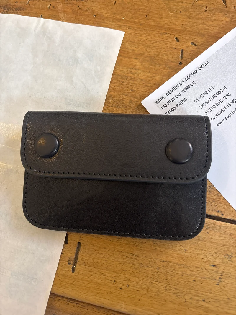 Porte monnaie noir HX2300