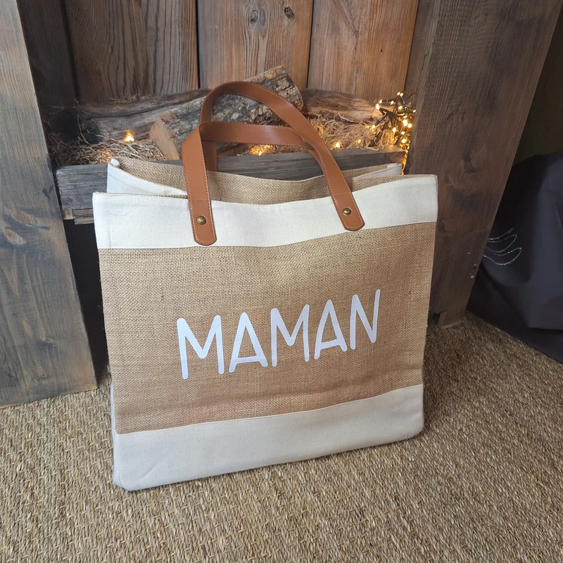 Grand sac en jute