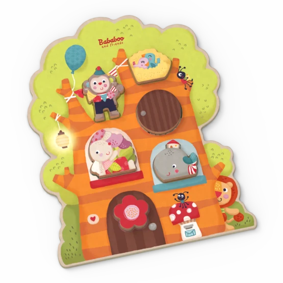 Puzzle découverte « Fête dans la cabane », Bababoo and Friends