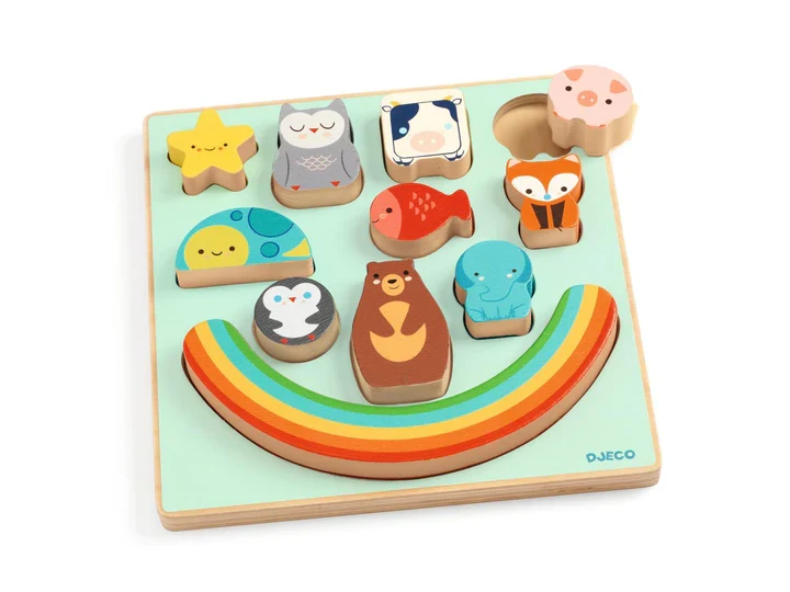 Puzz & Boom Rainbow, Djeco