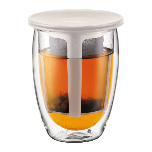 TEA FOR ONE Double wall glass