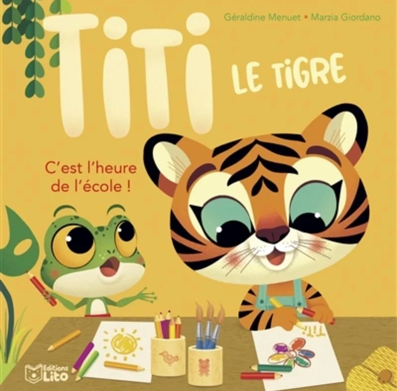 Titi C’est l’heure de l’école, Editions Lito