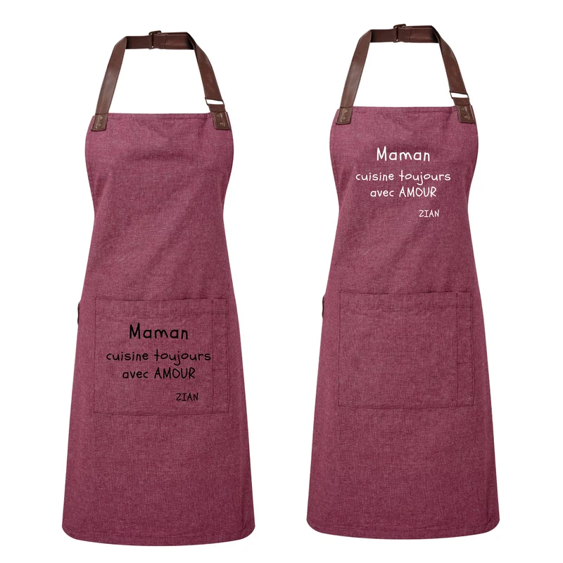 Tablier personnalisable