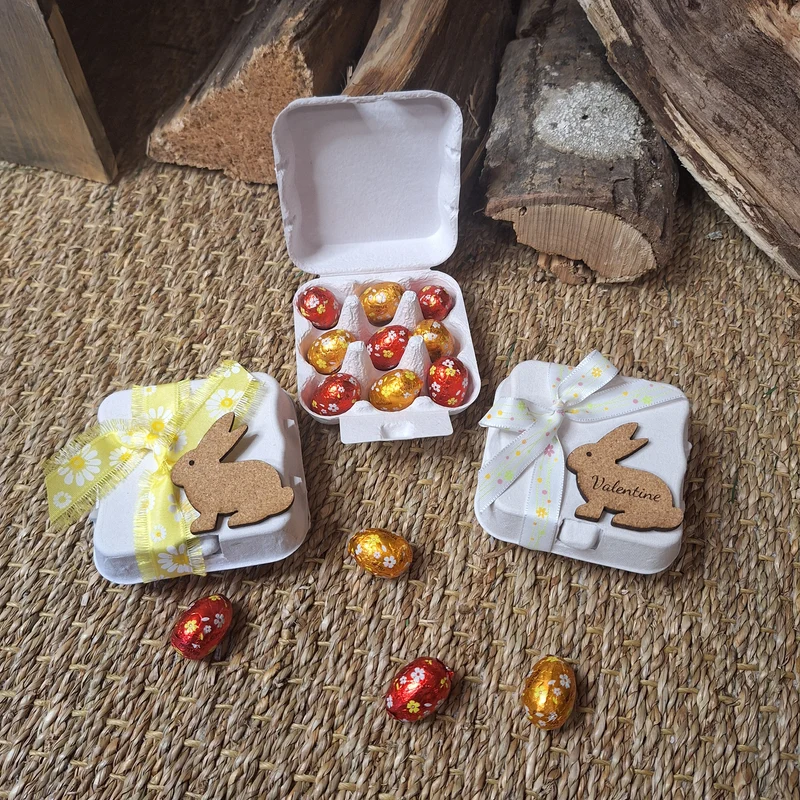 Mini boîte à œufs personnalisable