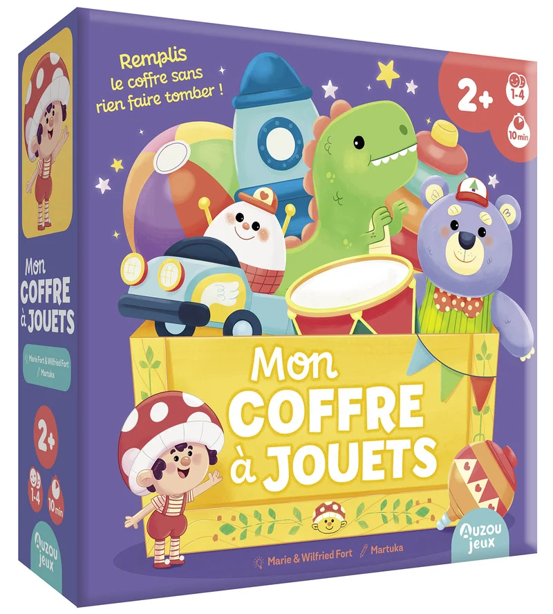 Mon coffre à jouets, Auzou
