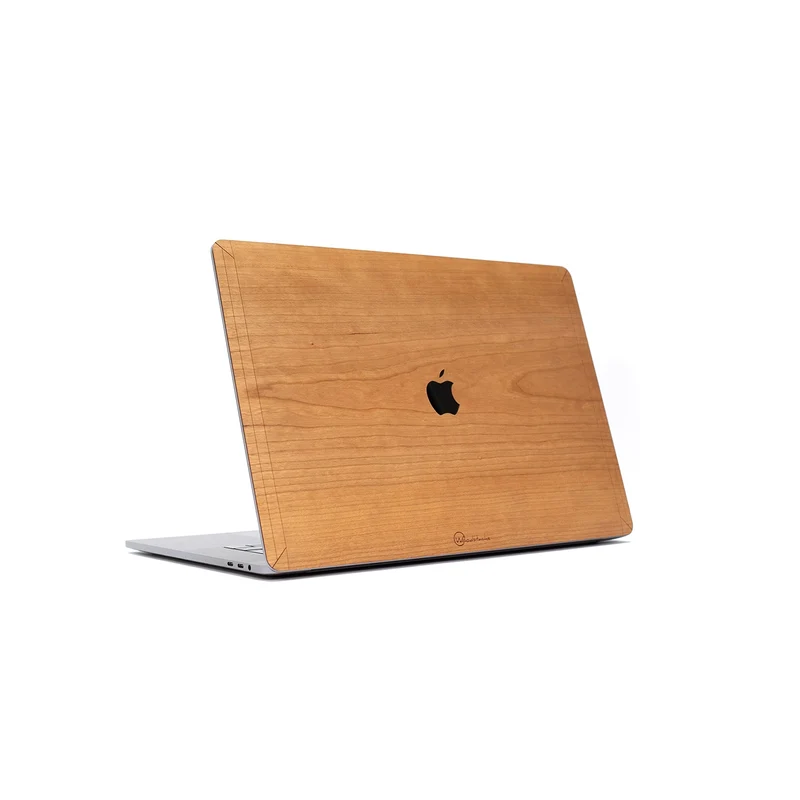 Cover en bois MacBook MERISIER Essentiel Made in France