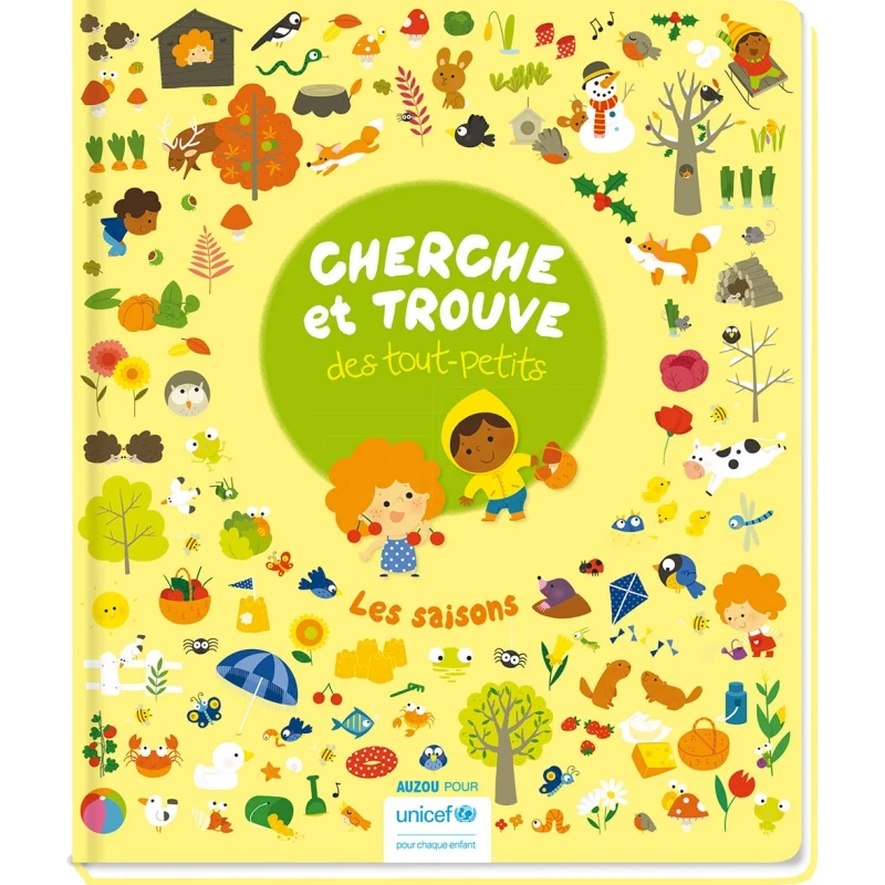 Cherche et trouve des tout-petits Les saisons, Auzou