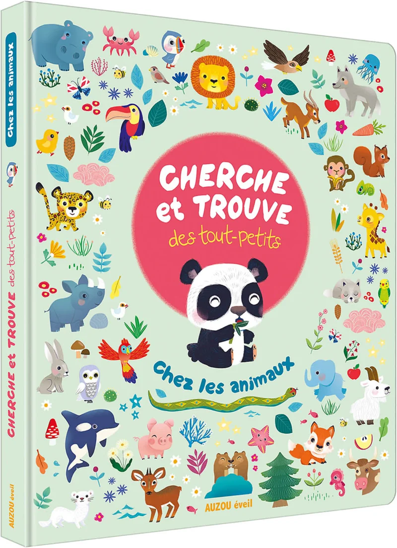Cherche et trouve Chez les animaux, Auzou