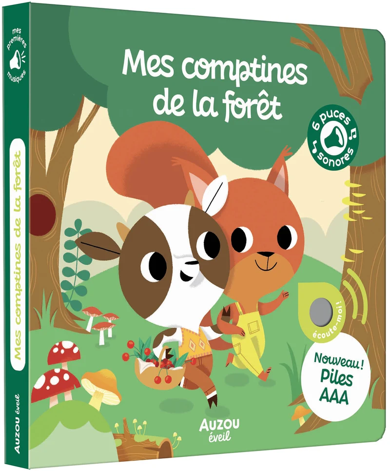 Mes comptines de la forêt, Auzou