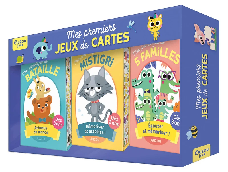 Mes premiers jeux de cartes, Auzou