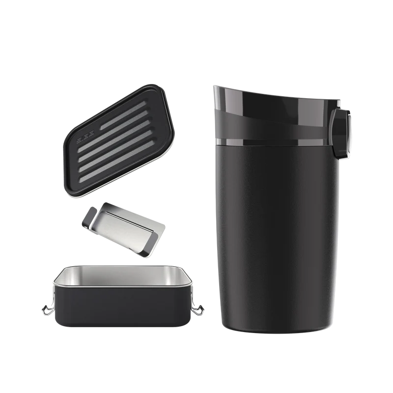 Lunch Bundle Gemstone + Miracle Mug – Black Edition